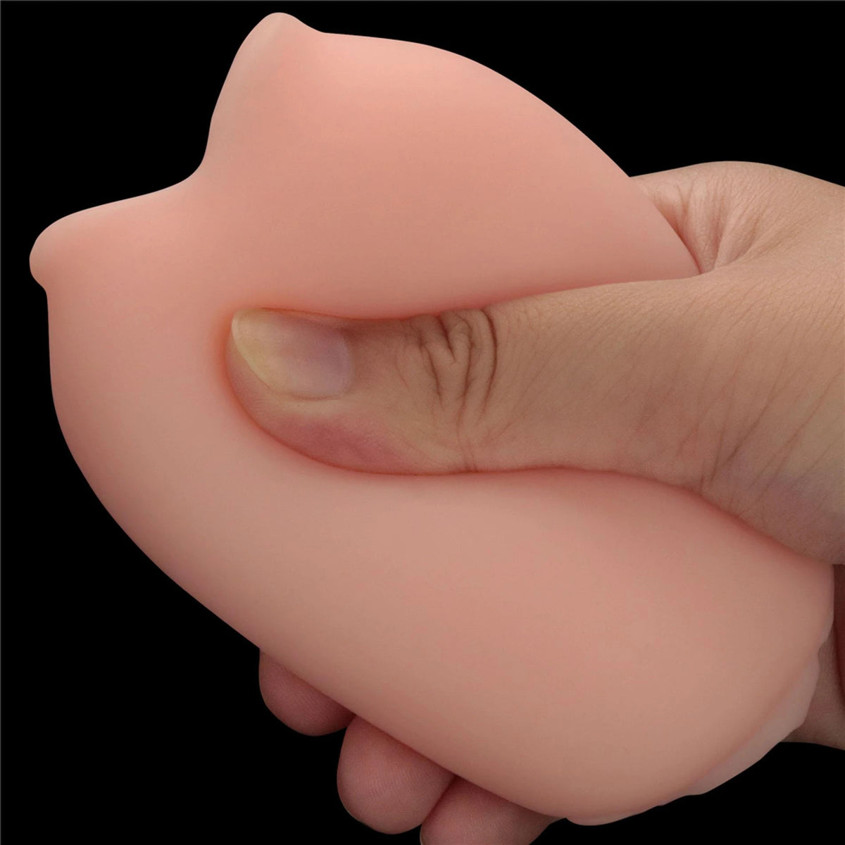 Masturbator Slider Ended 10.3 cm – vibrating, double, nude 10-LV350011 | Lovetoy