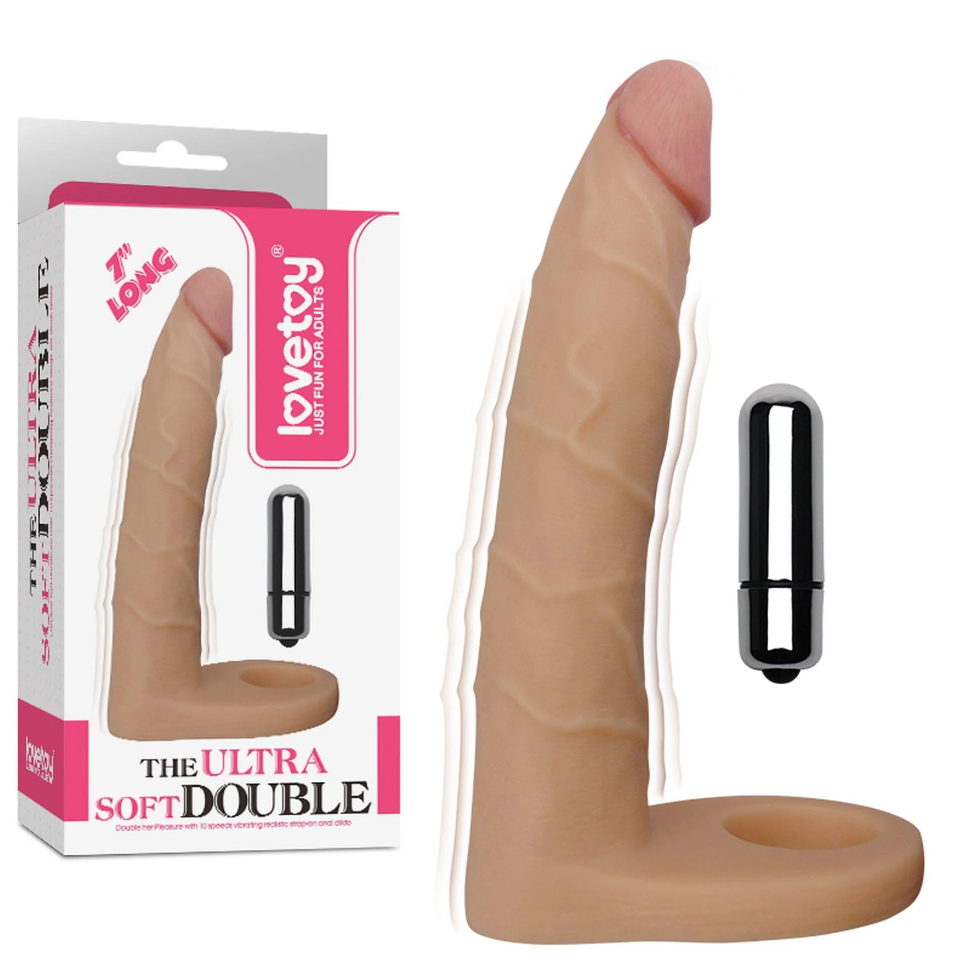 7″ The Ultra Soft Double Vibrating