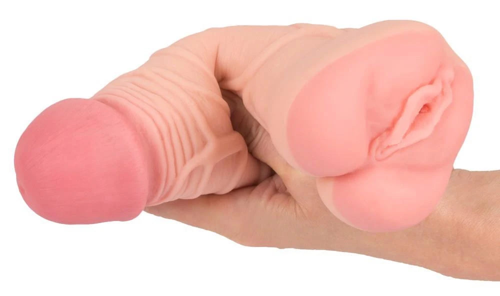 Masturbatore 2in1 22.1 cm – nude | Nature Skin