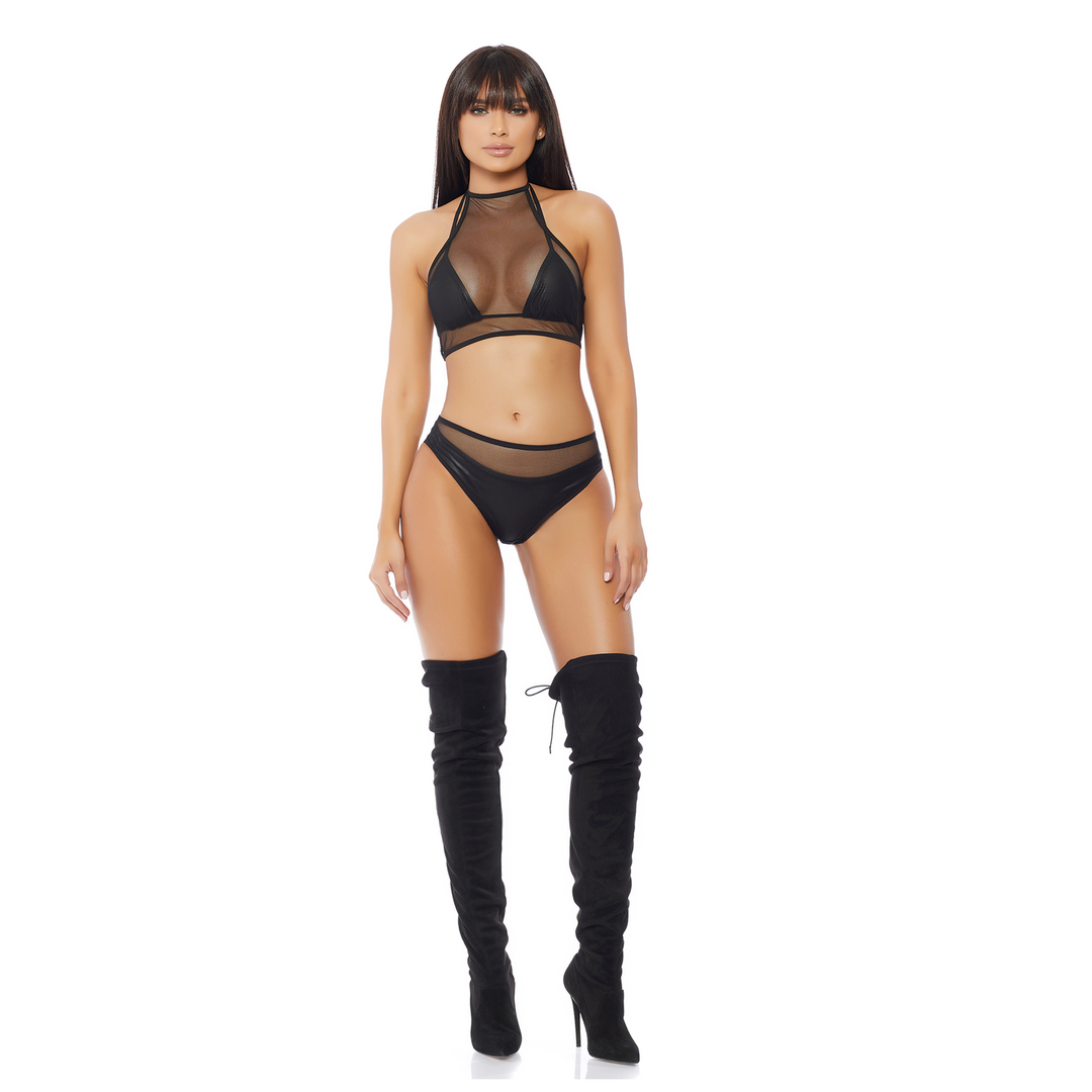 Conjunto de lencería Impulse – negro | Forplay