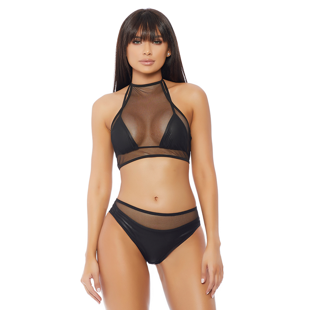 Conjunto de lencería Impulse – negro | Forplay