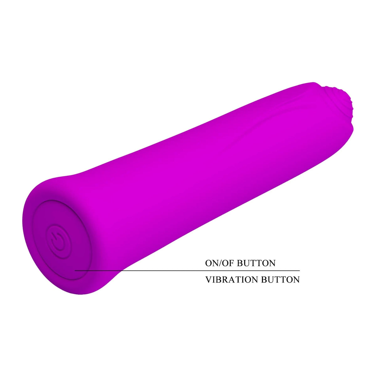 Vibromasseur classique Curtis Memory 12 fonctions – rechargeable, fuchsia | Pretty Love