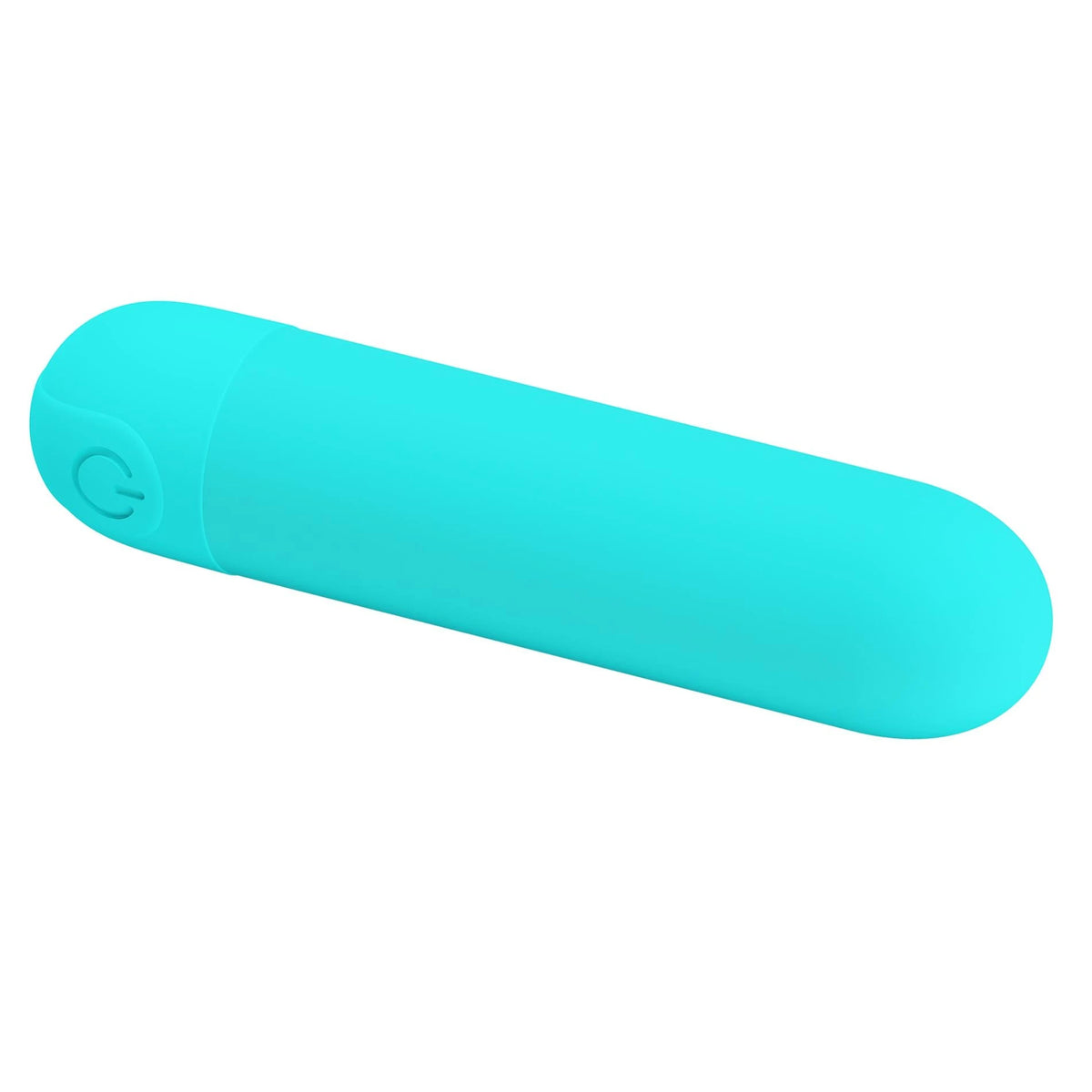 Mini vibratore Stefan 10 funzioni – ricaricabile, azzurro | Pretty Love