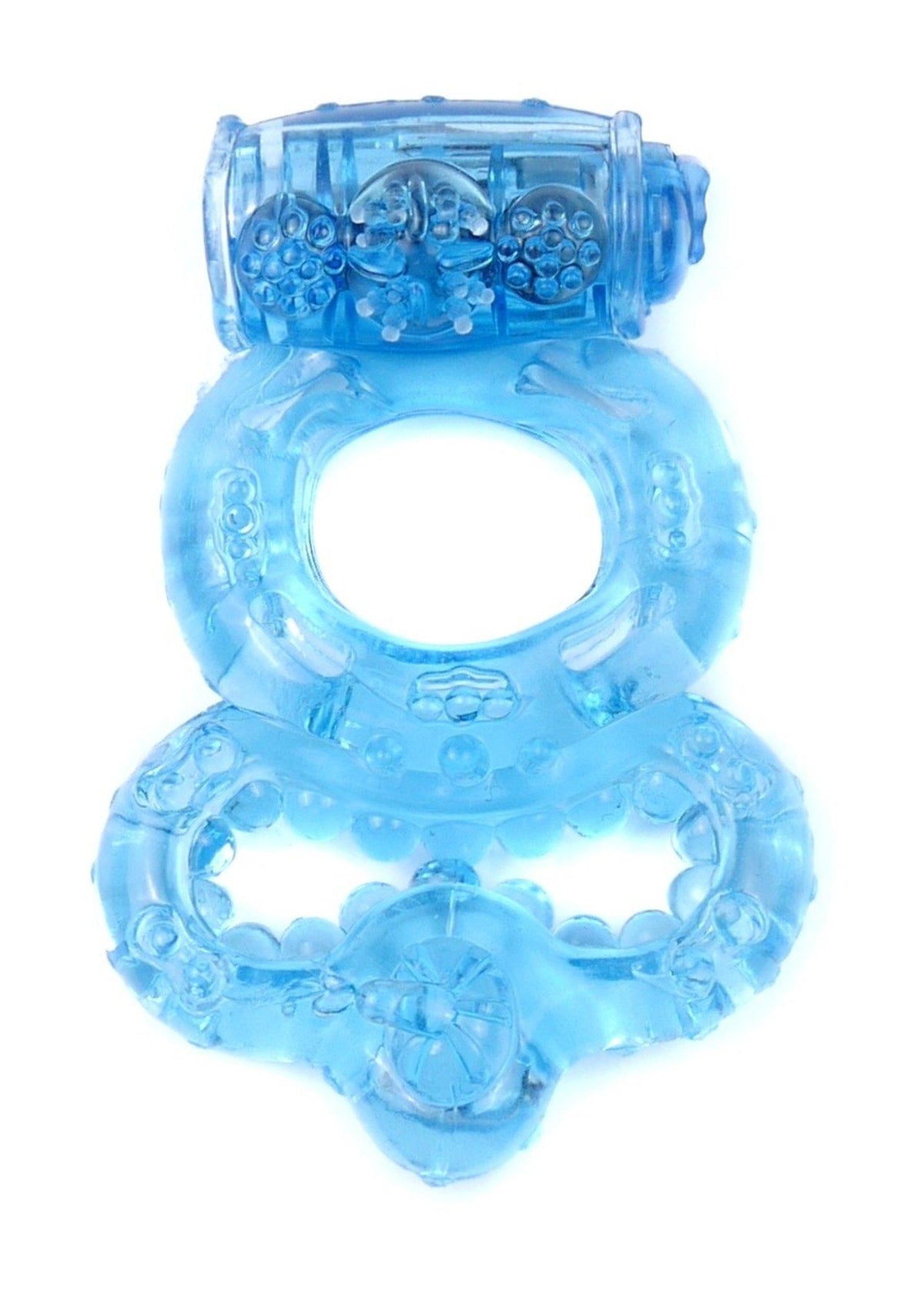 Anello fallico Pierścień-Vibrating – vibrante, azzurro 67-00045 | Favorites
