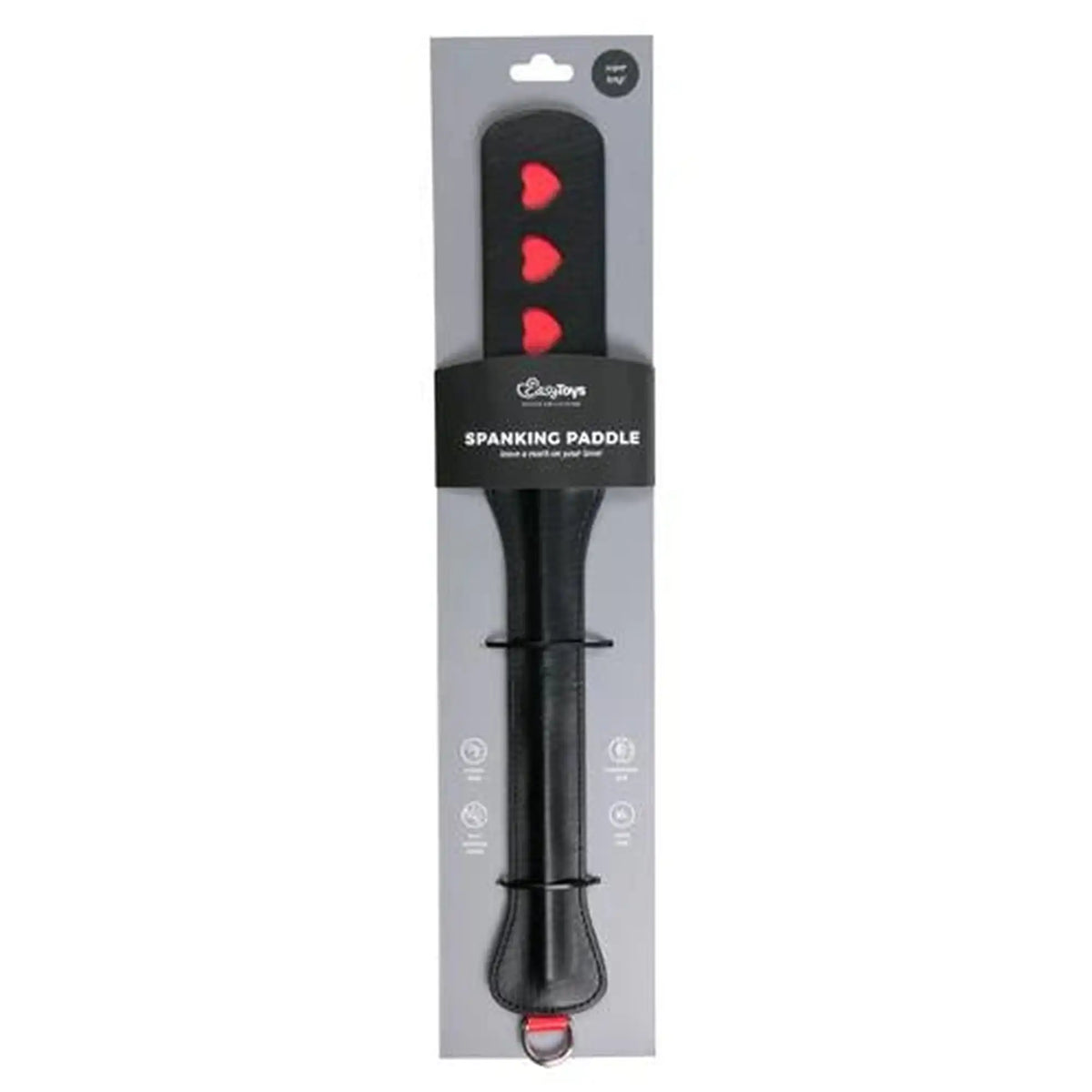 Frusta Paddle With Heart – nera | EasyToys
