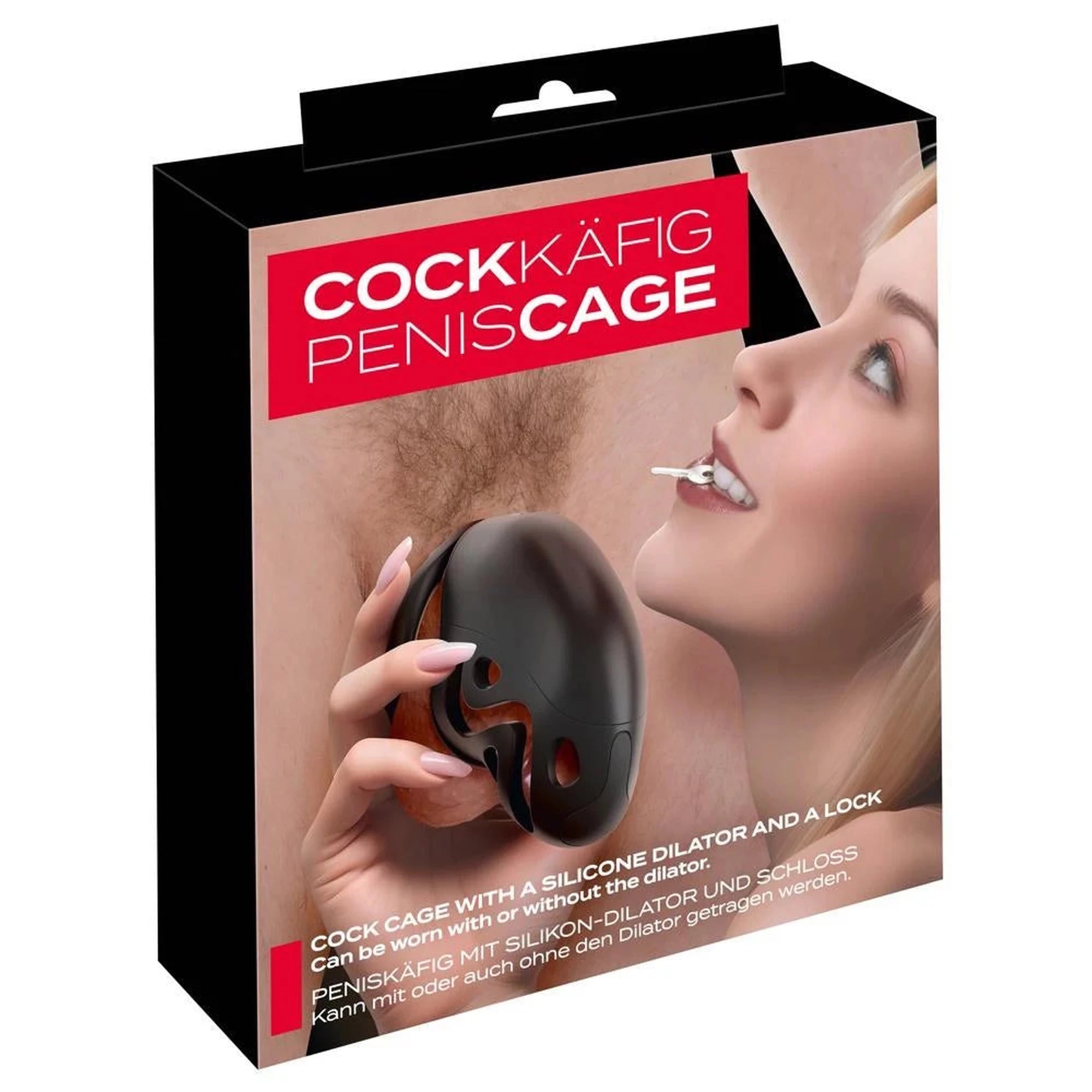 Cage de pénis avec dilatateur
