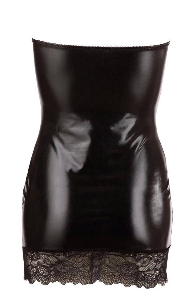 Vestito – in pizzo, wetlook, nero 27152441021 | Cottelli PARTY