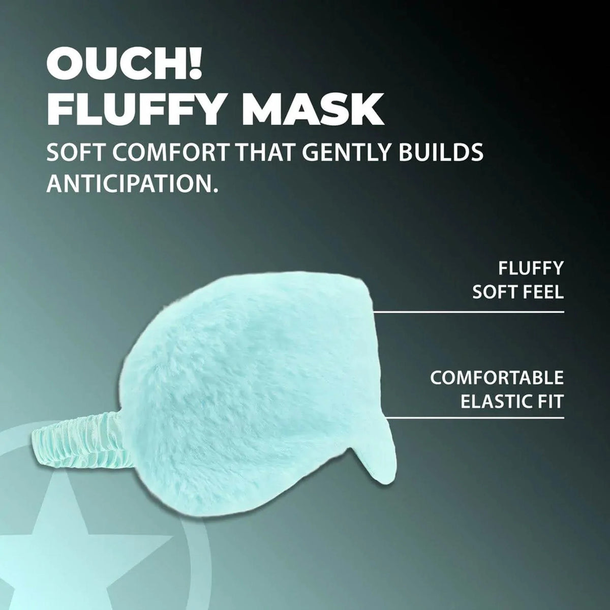 Maschera Fluffy Powder – blu | Ouch!