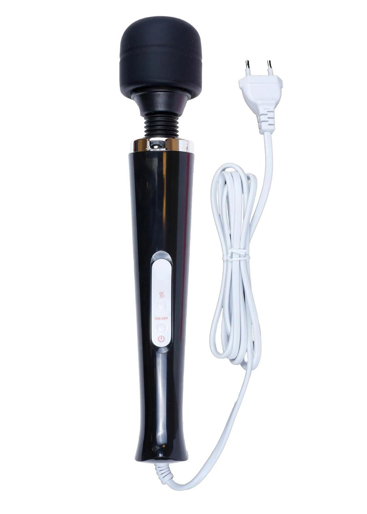 Massaggiatore wand Magic Cable 110-240V 10 funzioni – nero | Favorites