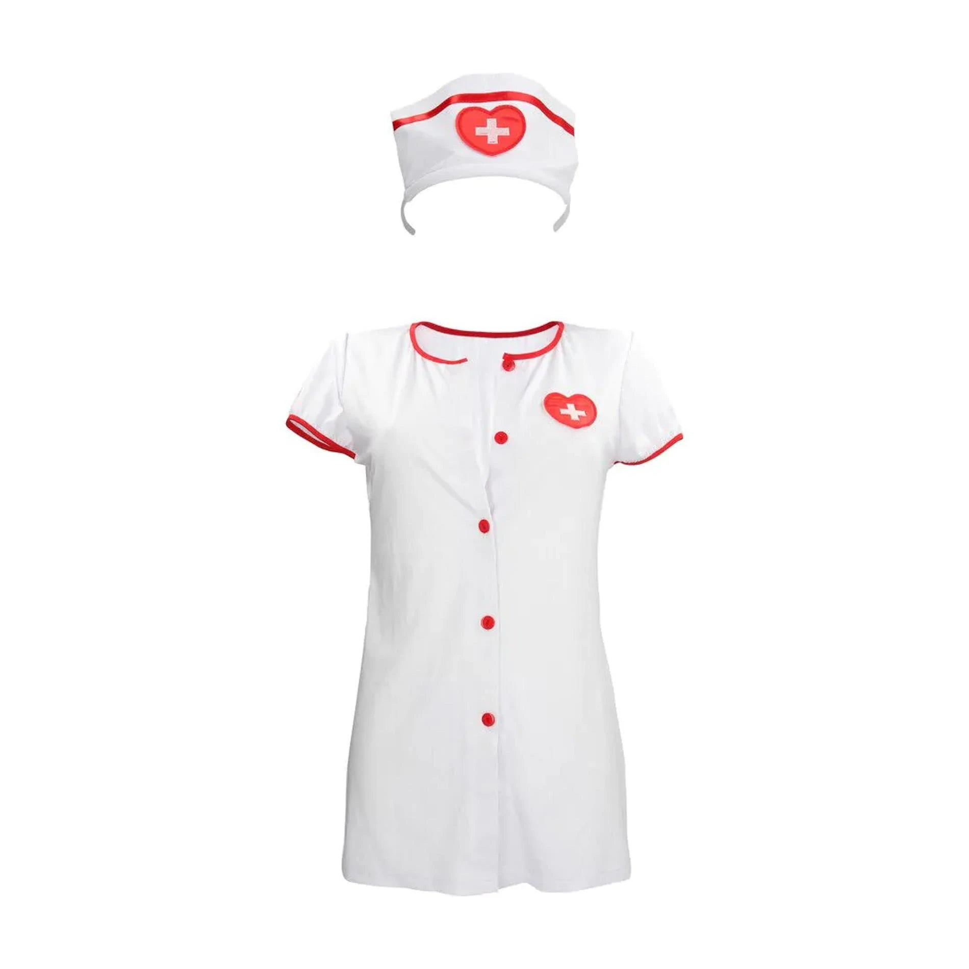 Déguisement d'infirmière - S/M - Blanc