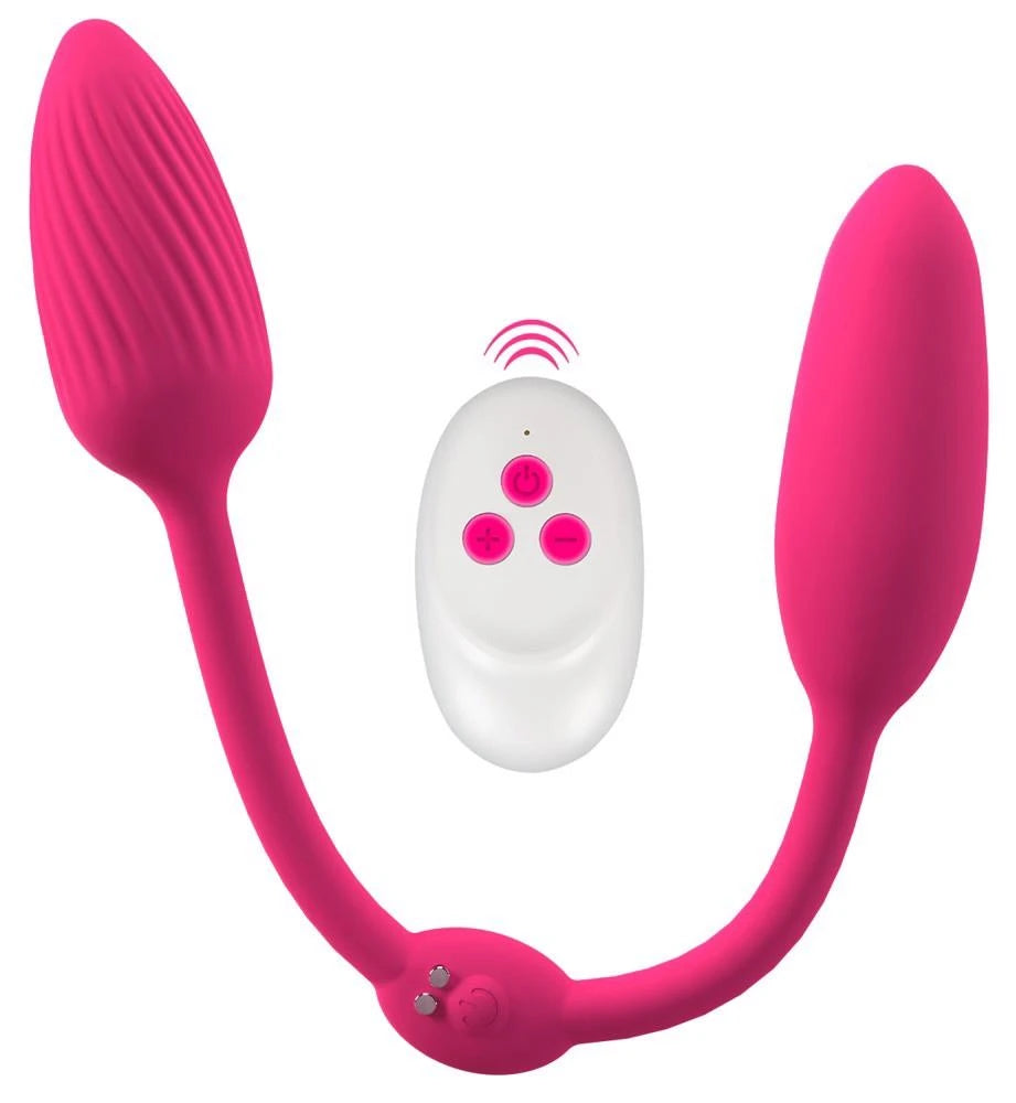 Palline vaginali 10 funzioni – con telecomando, doppia, rosa | Sweet Smile