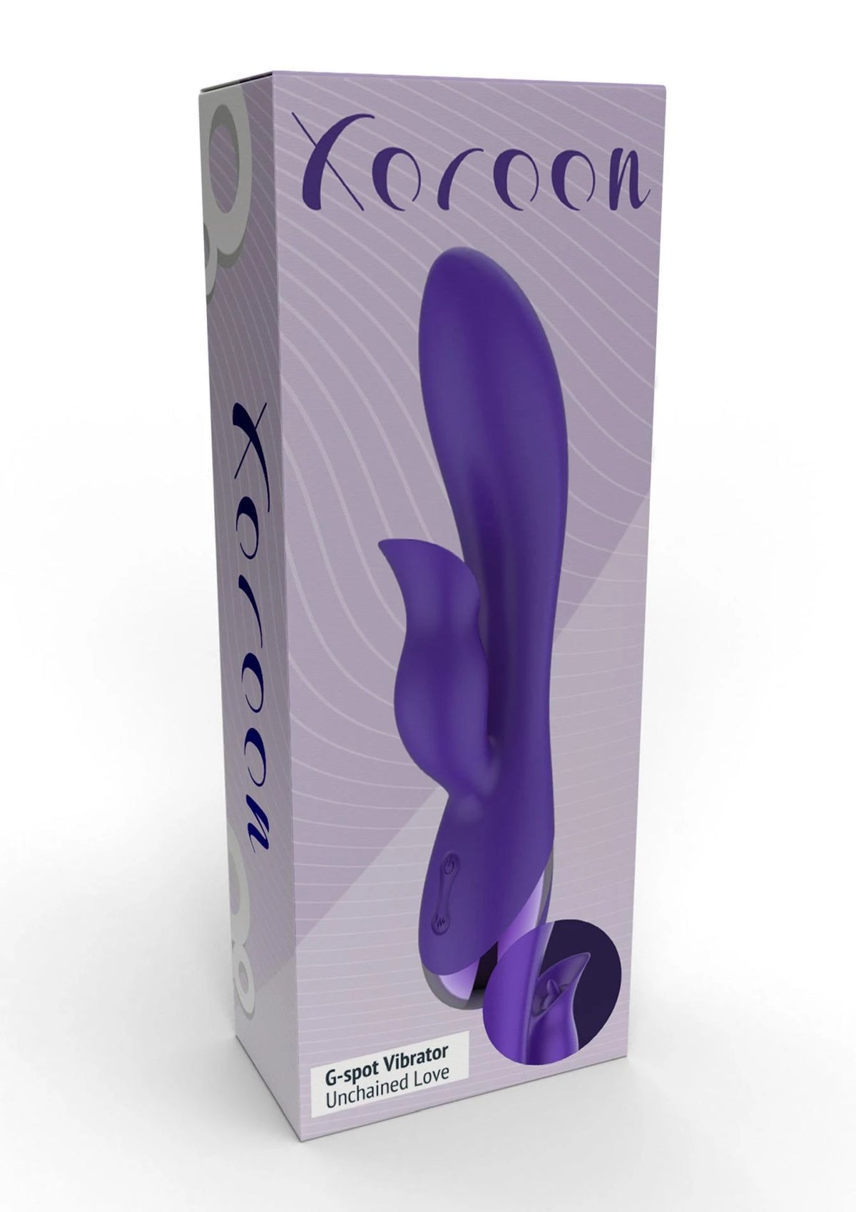 Stimolatore clitorideo Unchained – viola | XOCOON