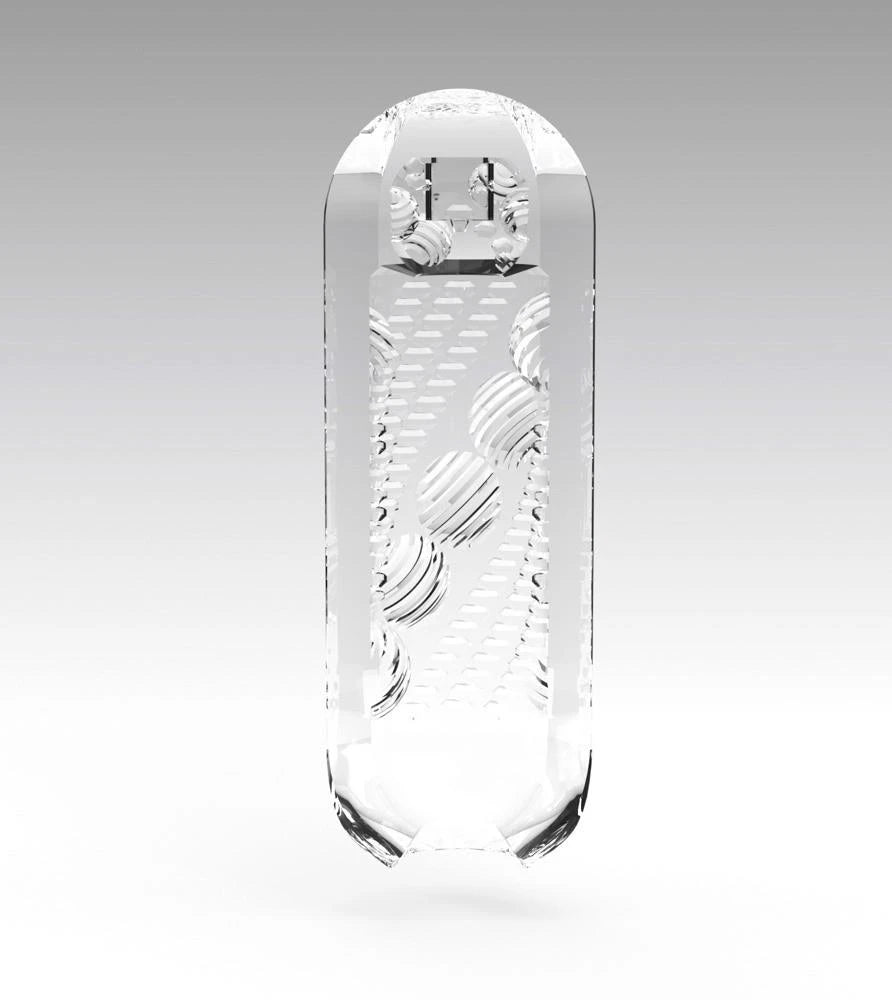 Masturbatore Spinner Shell 13 cm – trasparente 05383100000 | TENGA