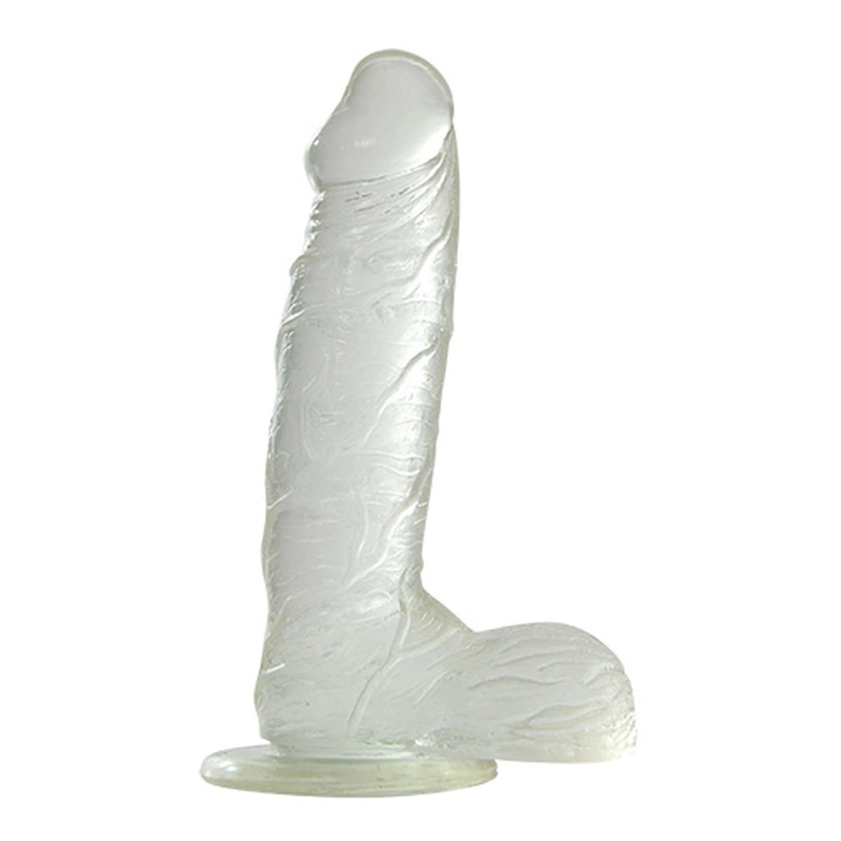 Dildo realista – com ventosa, transparente 1-00700738 | Real Rapture