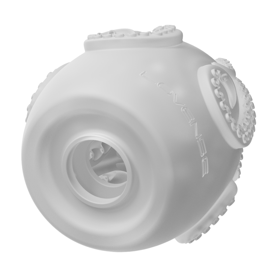 Kraken - Single - Soft Stretchy Egg Masturbator - White