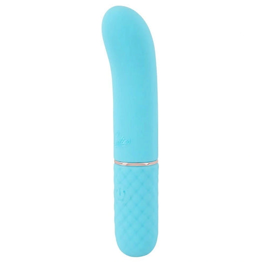 Mini vibromasseur 11.8 cm – rechargeable, bleu | Cuties