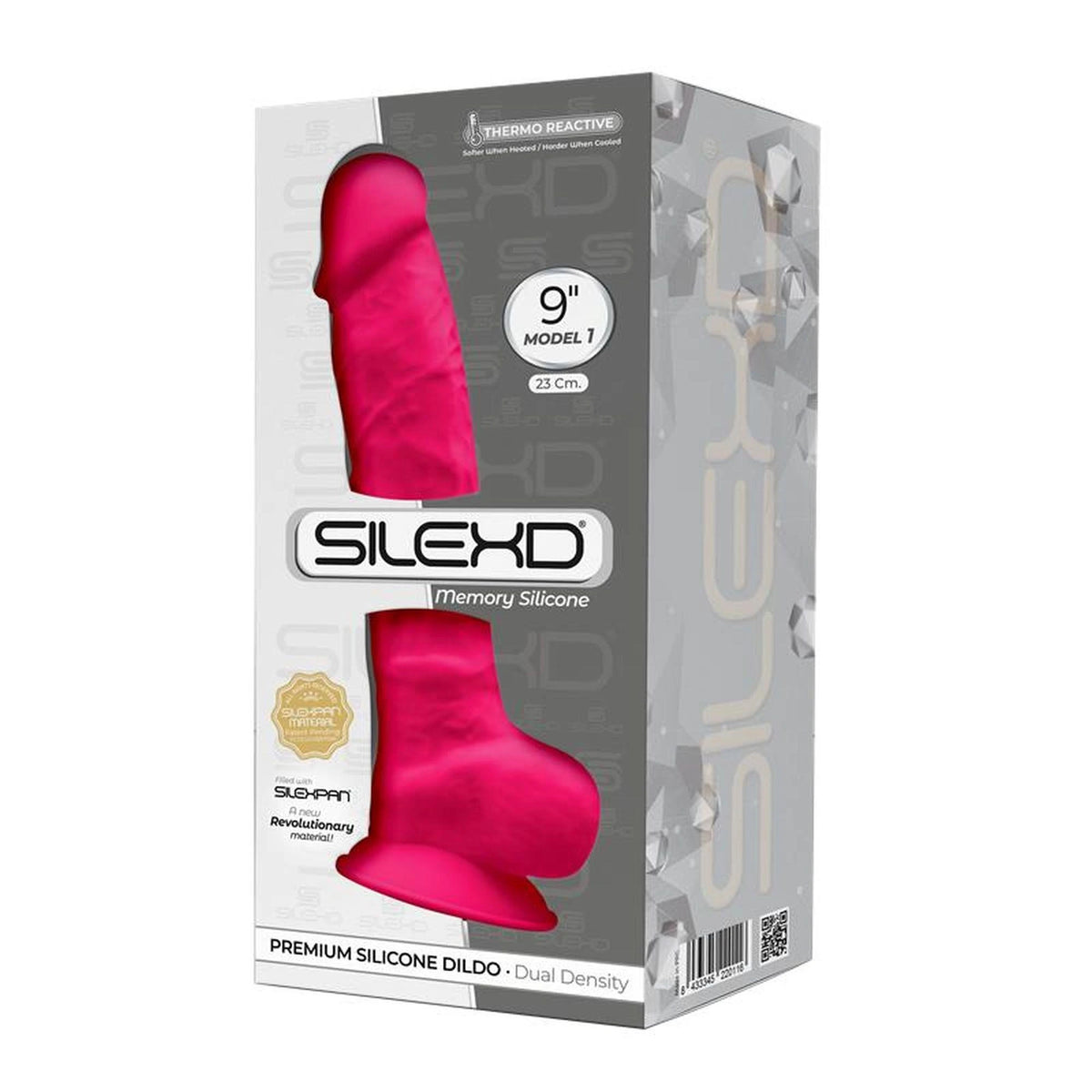 Dildo realistico SD.Model 1 9″ – con ventosa, rosa | Alive