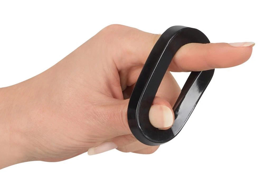 Anello fallico Stretching – nero | Rebel