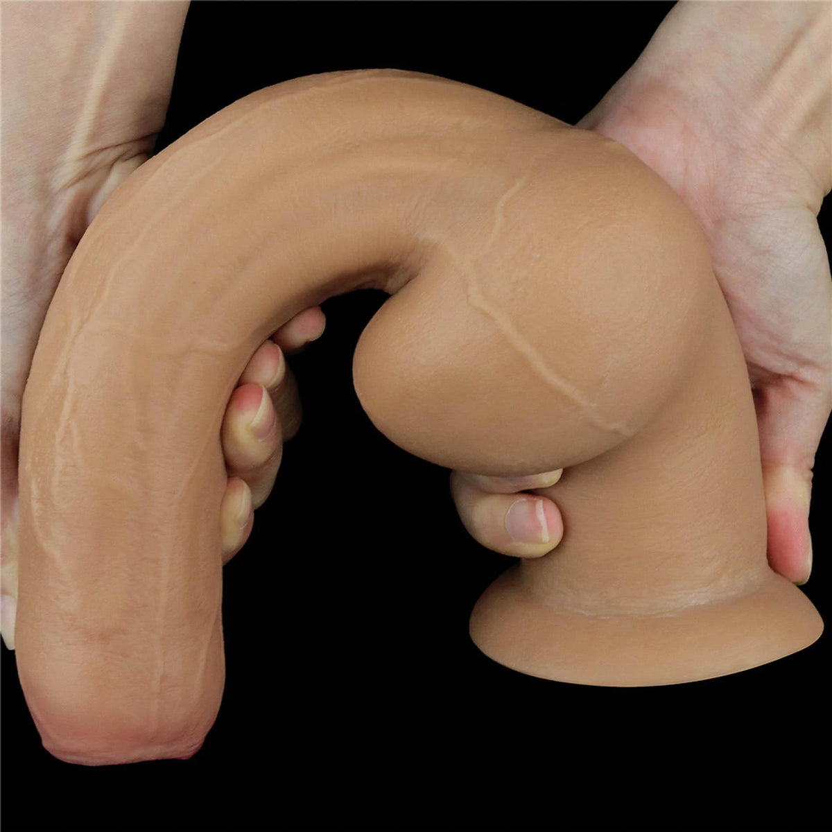 Consolador realista Handle 27.8 cm – con ventosa, nude | Lovetoy