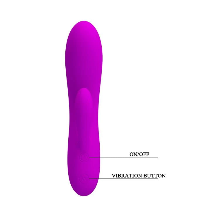 Vibrador ponto G Alvin 30 funções – recarregável, fúcsia | Pretty Love