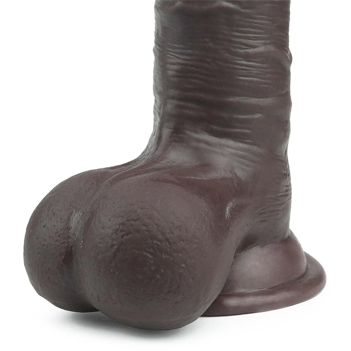 Realisztikus dildó Layer Whole Testicle 19.5 cm – tapadókorongos, vibrációs, testszínű 10-LV317015 | Lovetoy