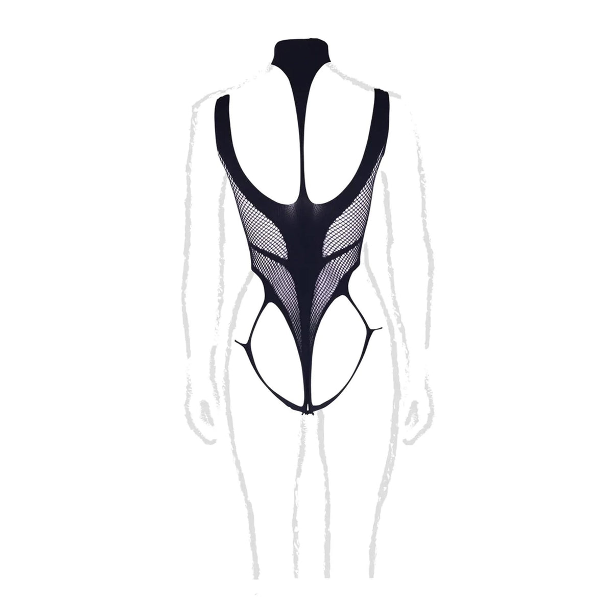 Body Cyllene Xlviii Turtleneck Queen – taglie forti, nero | Le Désir