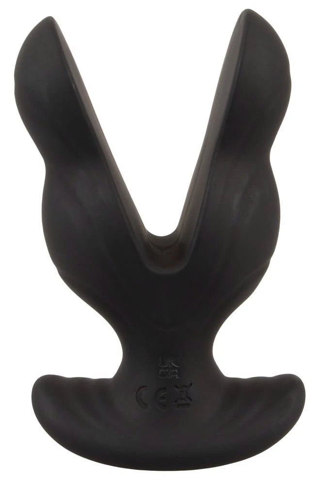 Butt plug Expander 8 functions – vibrating, remote control, black | ANOS