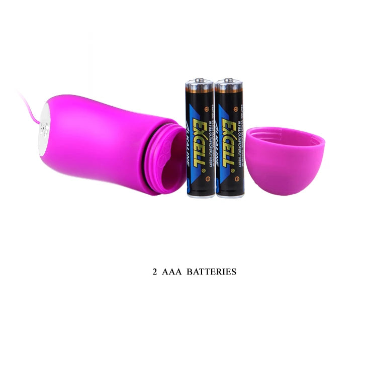 Huevo vibrador 12 funciones – con mando a distancia, fucsia | Baile