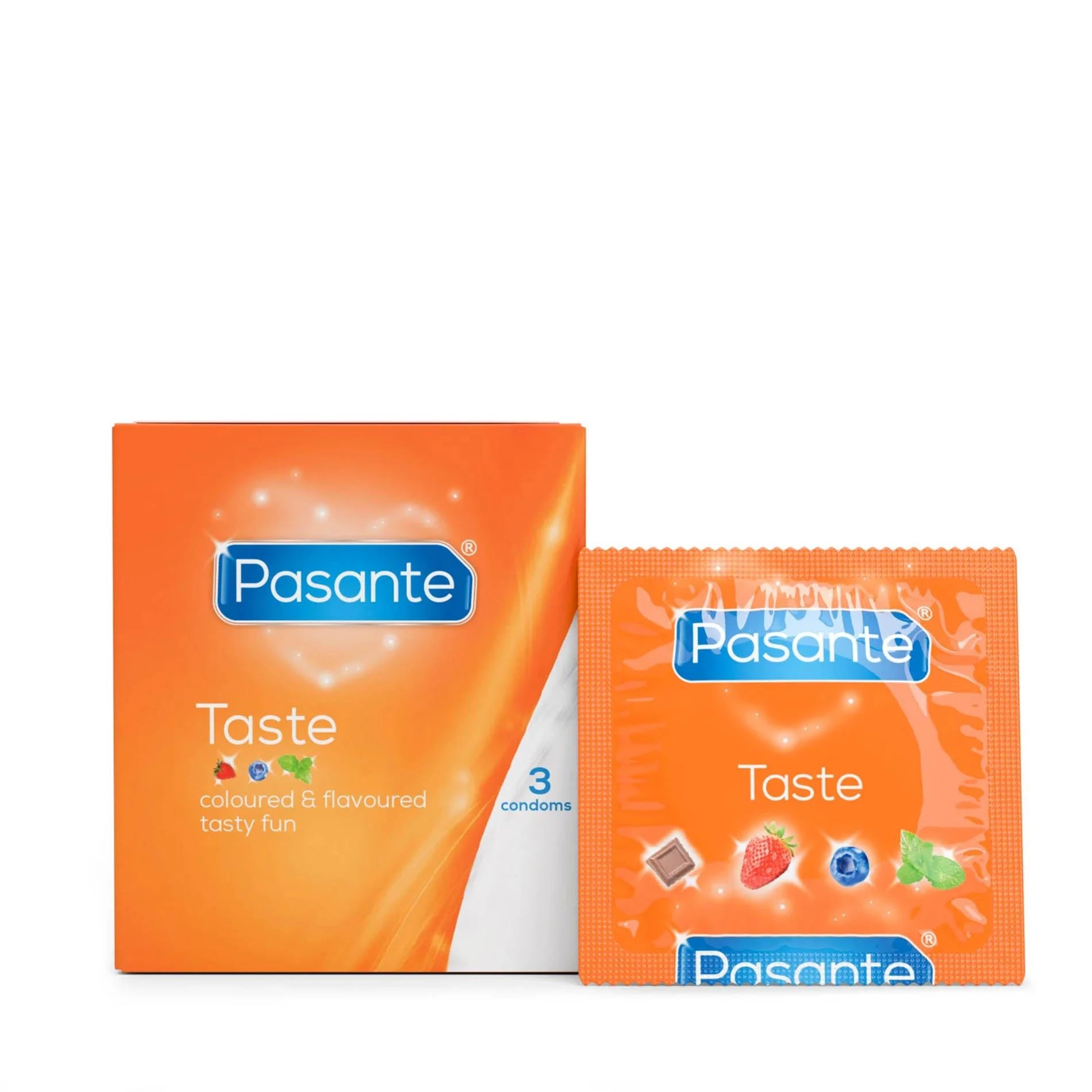 Pasante Flavours/Taste Condoms 3 pcs