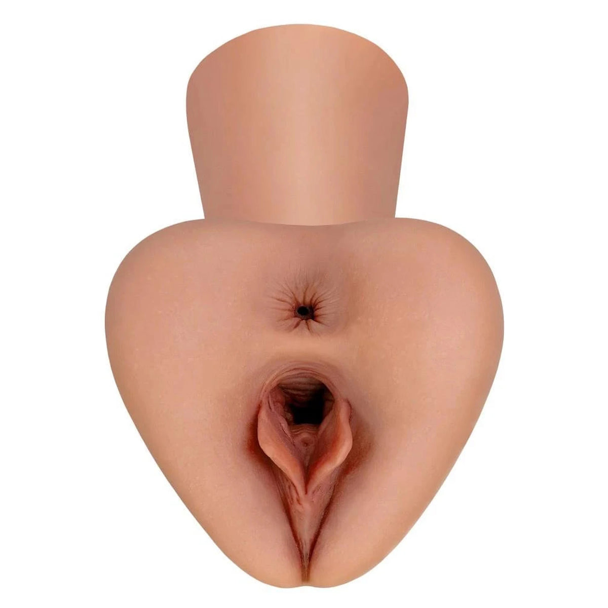 Masturbator Pick Stroker 22.9 cm – dark nude | PDX Plus