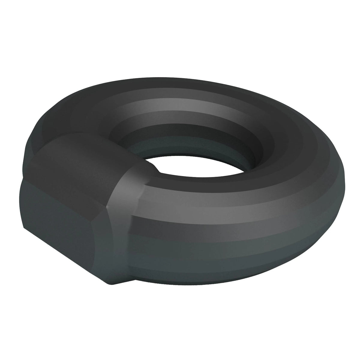 Anillo para el pene Kayke – sumergible, negro | Crazy Bull