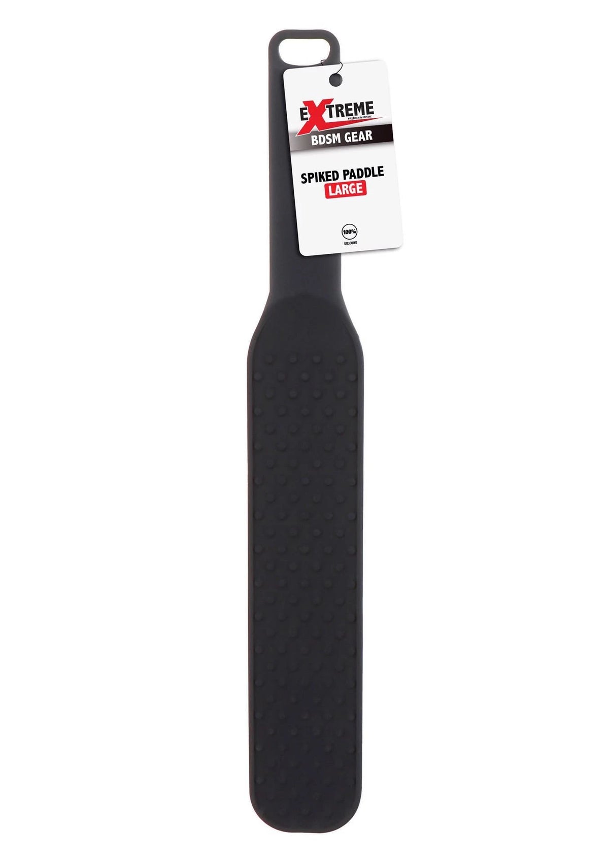 Chicote Spiked Paddle – preto | Hidden Desire