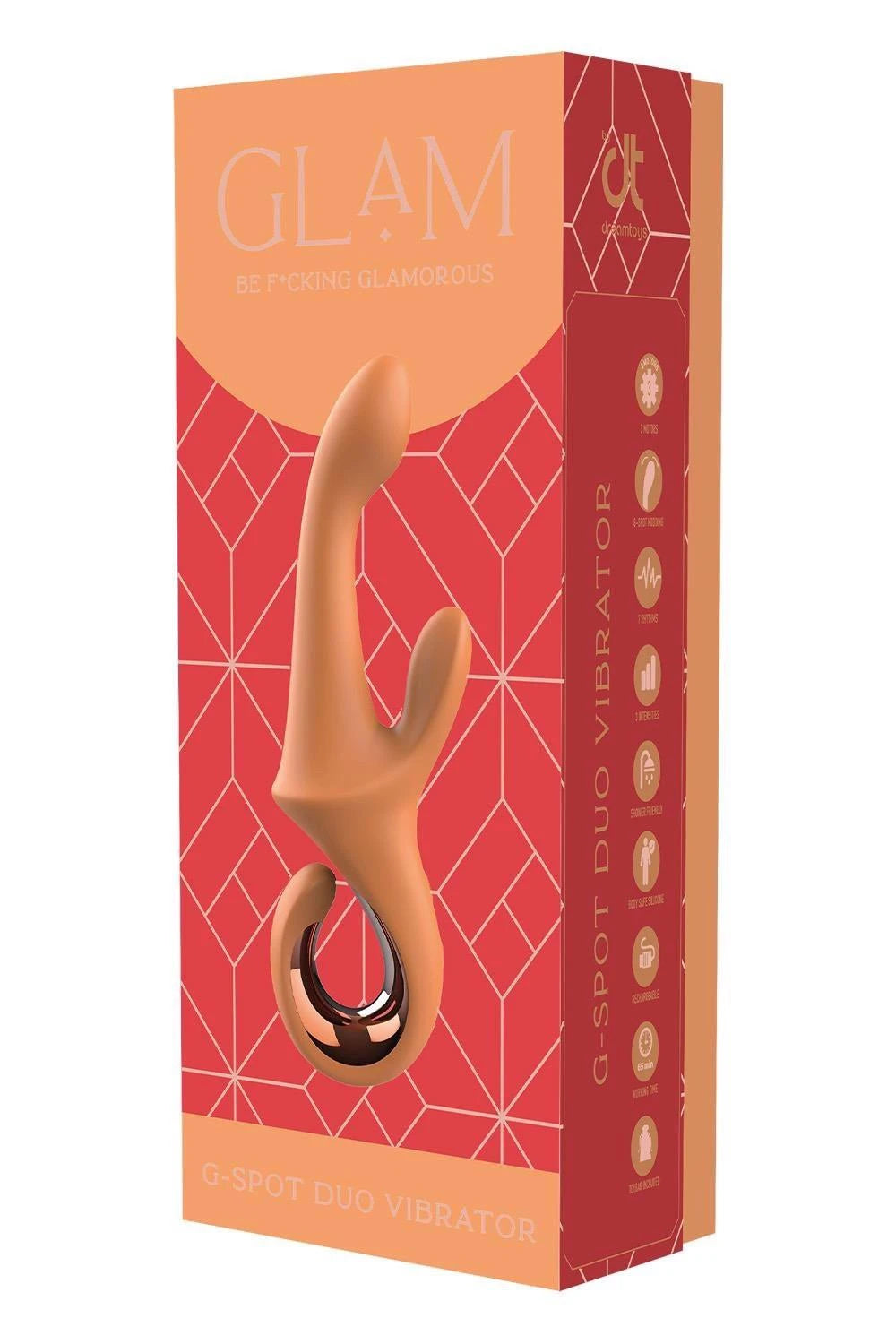 VIBROMASSEUR DUO POINT G GLAM