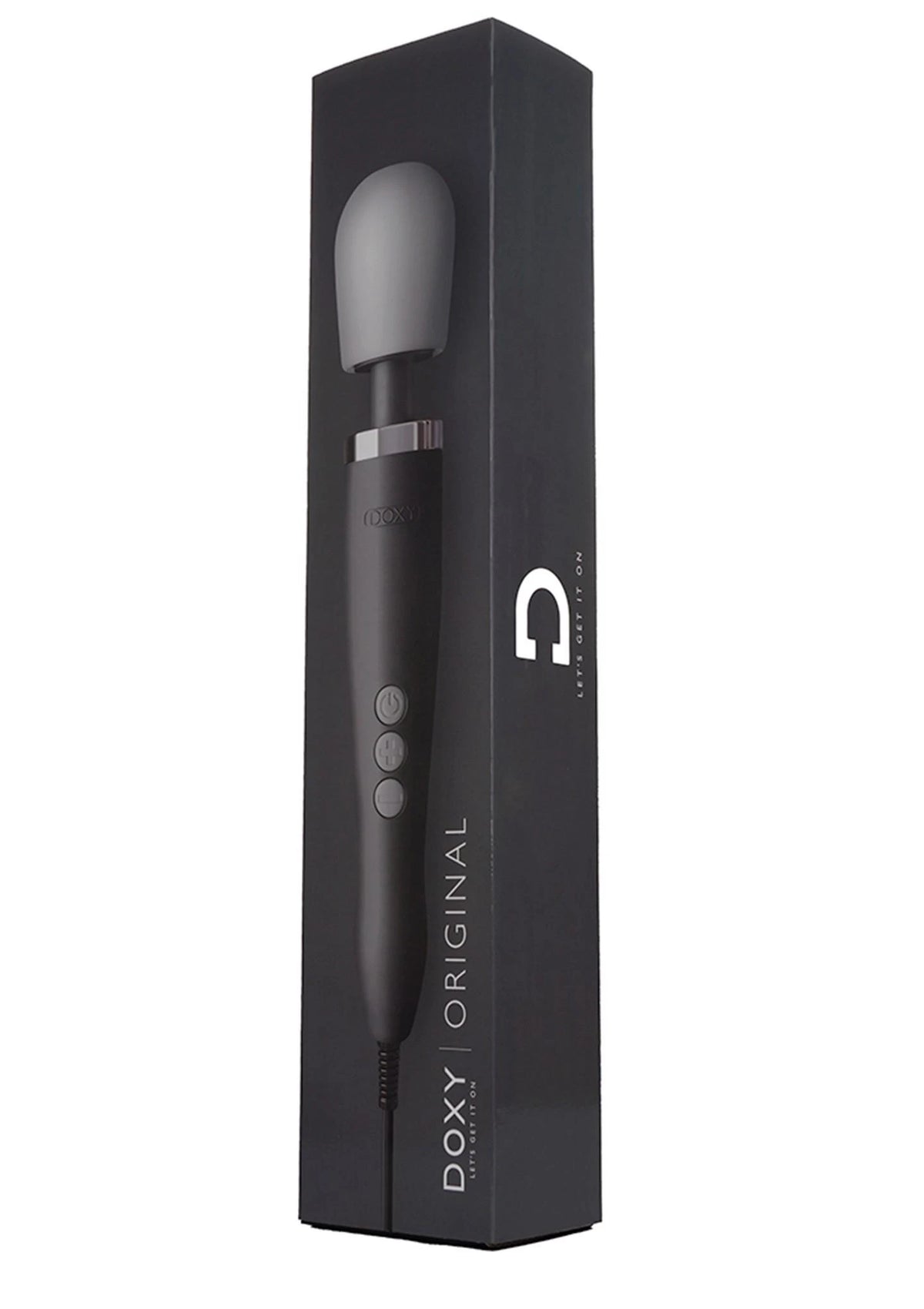 Massaggiatore wand Doxy – nero