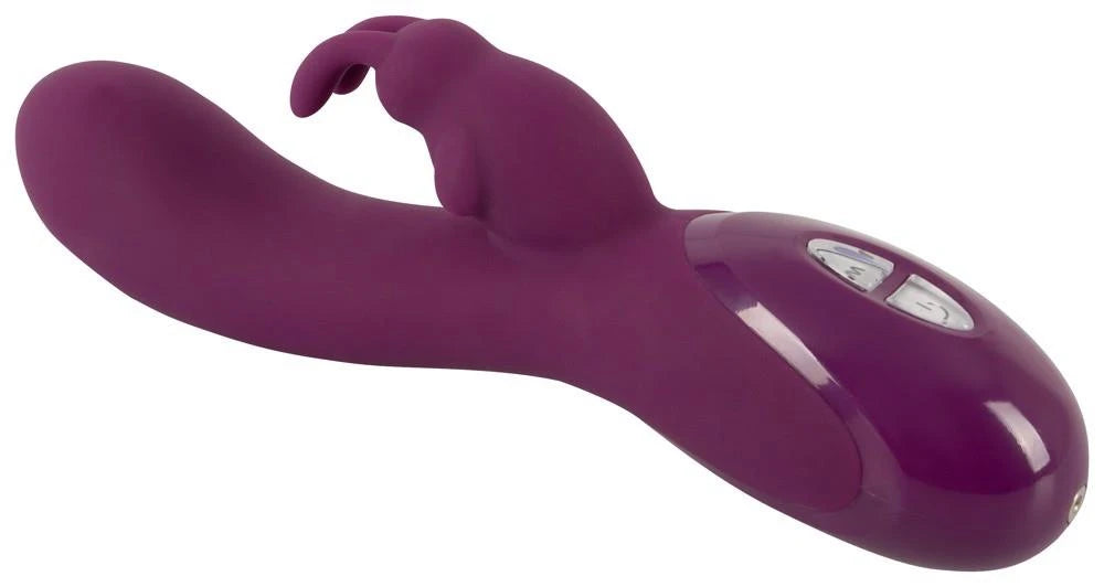 Rabbit vibrator 15 functions – rechargeable, purple | Sweet Smile