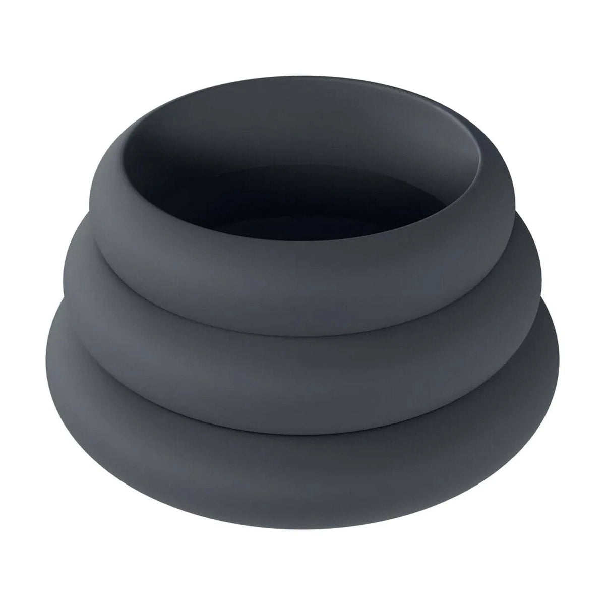 Péniszgyűrű Wide – fekete 36-LVL01-0014BLK | Levelz