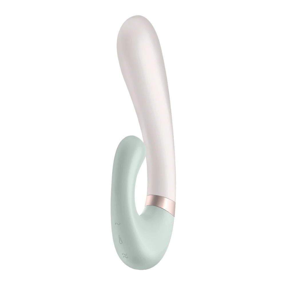 Vibratore punto G Heat Wave Connect – controllo da app, ricaricabile, verde | Satisfyer