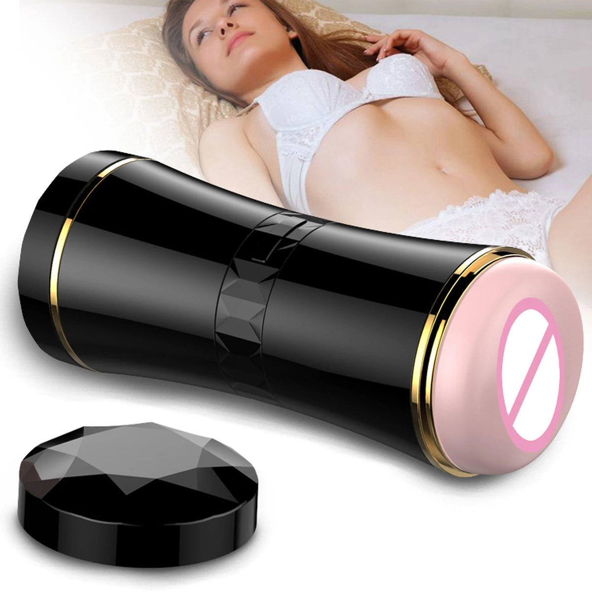 Masturbador Masturbation Ends – recargable, doble, nude | Favorites