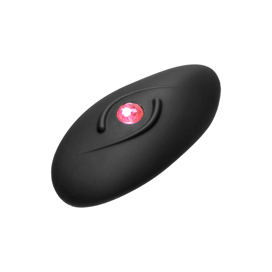 Mini vibratore Bliss 8 funzioni – con telecomando, nero | Doc Johnson