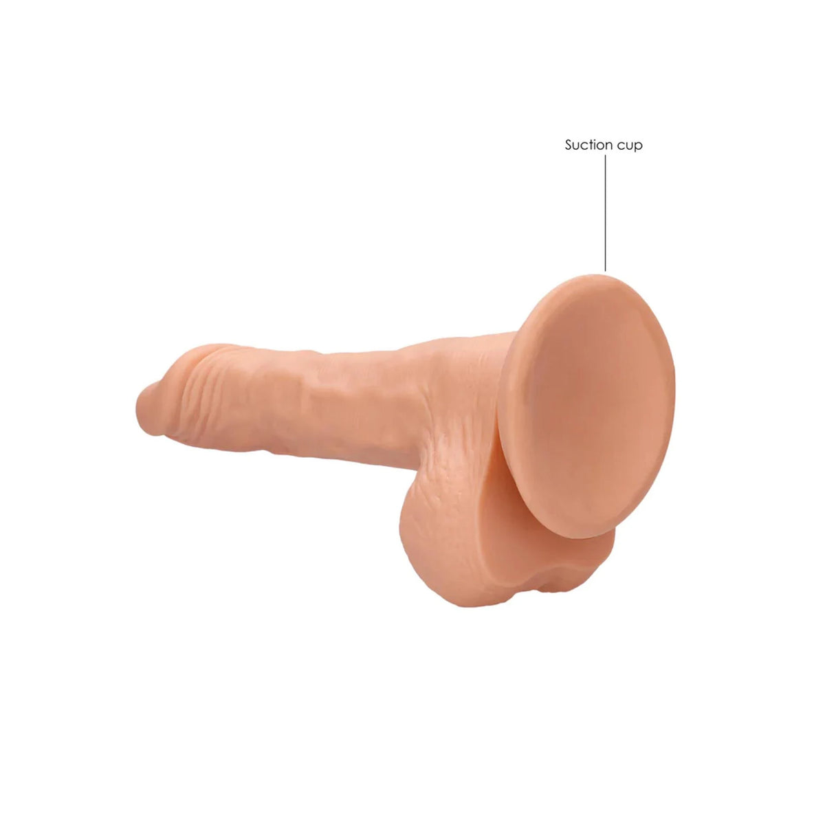 Realistic dildo Testicles – with suction cup, nude 4.2 cm | RealRock