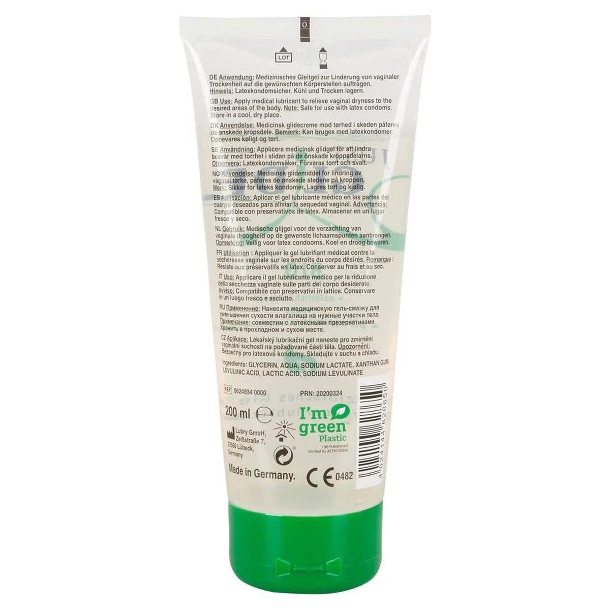 Lubrificante Bio – a base d'acqua 06249340000 | Just Glide