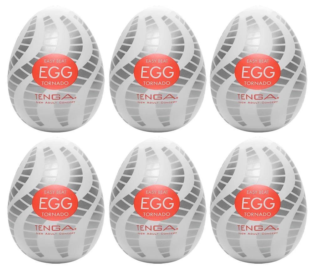 Tenga Egg Tornado Pack of 6