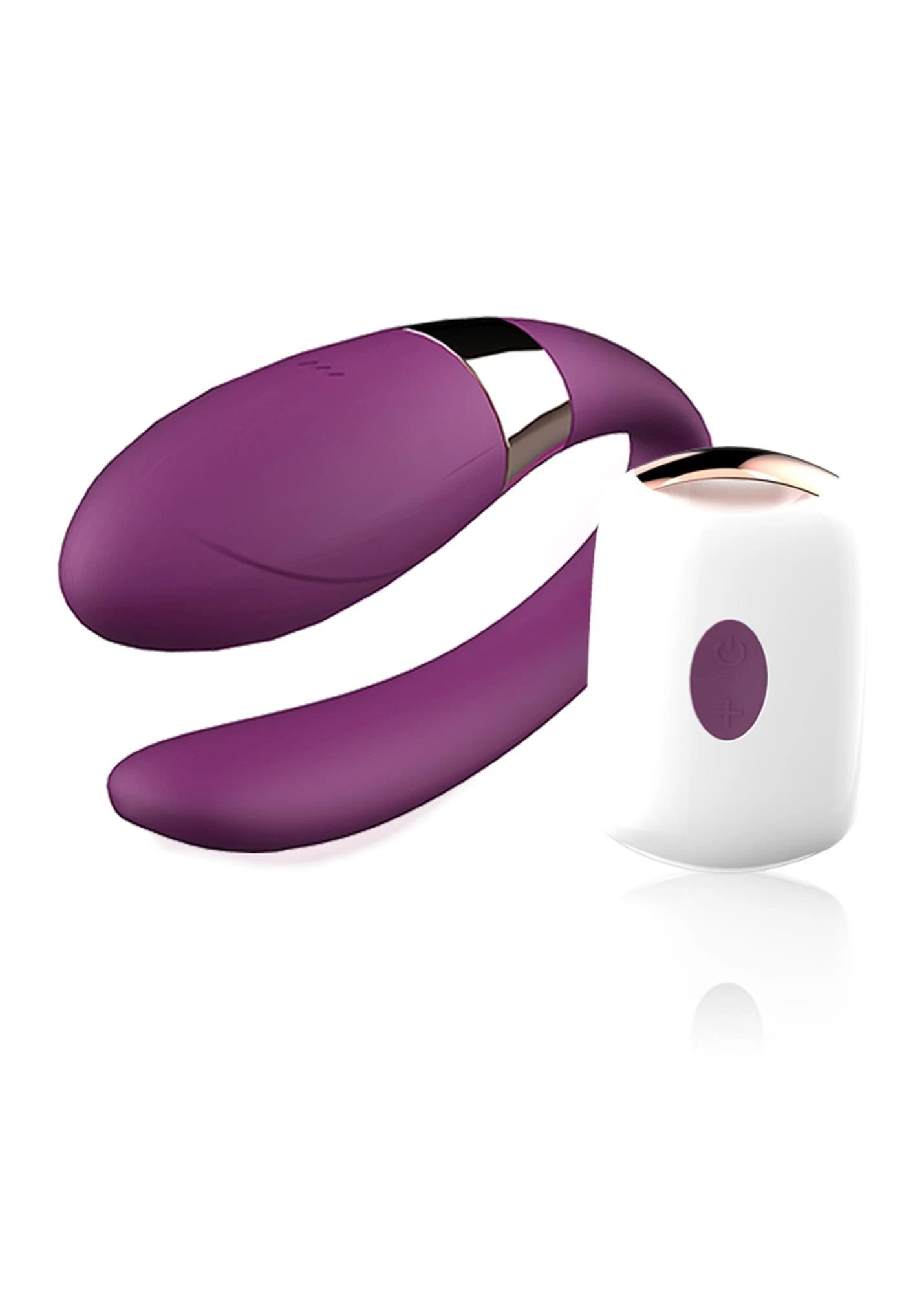 Stimulateur-V-Vibe Violet USB 7 fonctions / télécommande