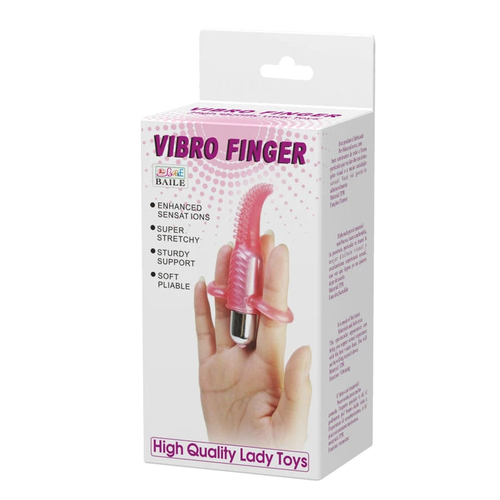 Vibrador de dedo 10 funciones | Baile