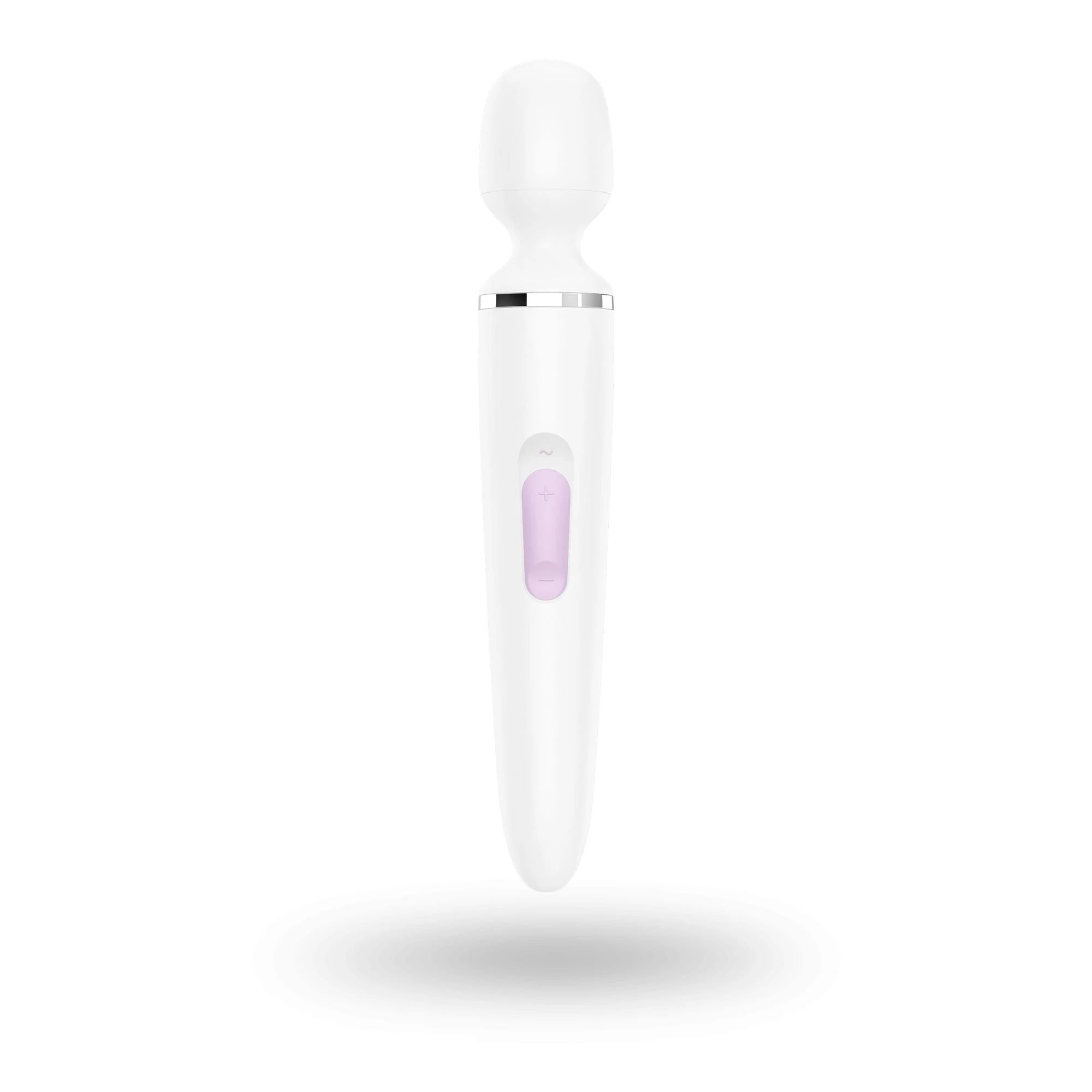 Wand-er Woman - Wand Vibrator - White/Chrome