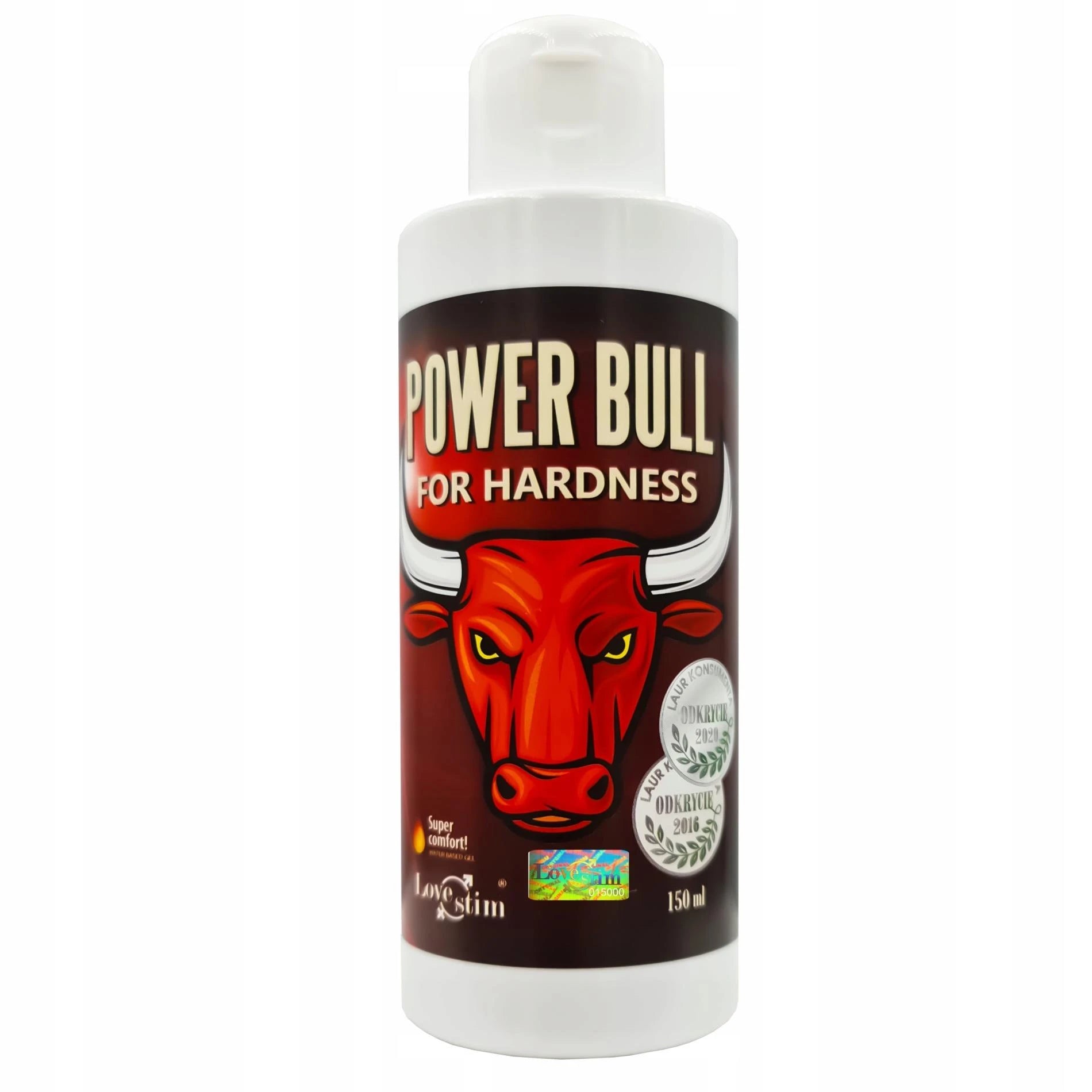 Gel-Gel pour l'érection POWER BULL 150ml
