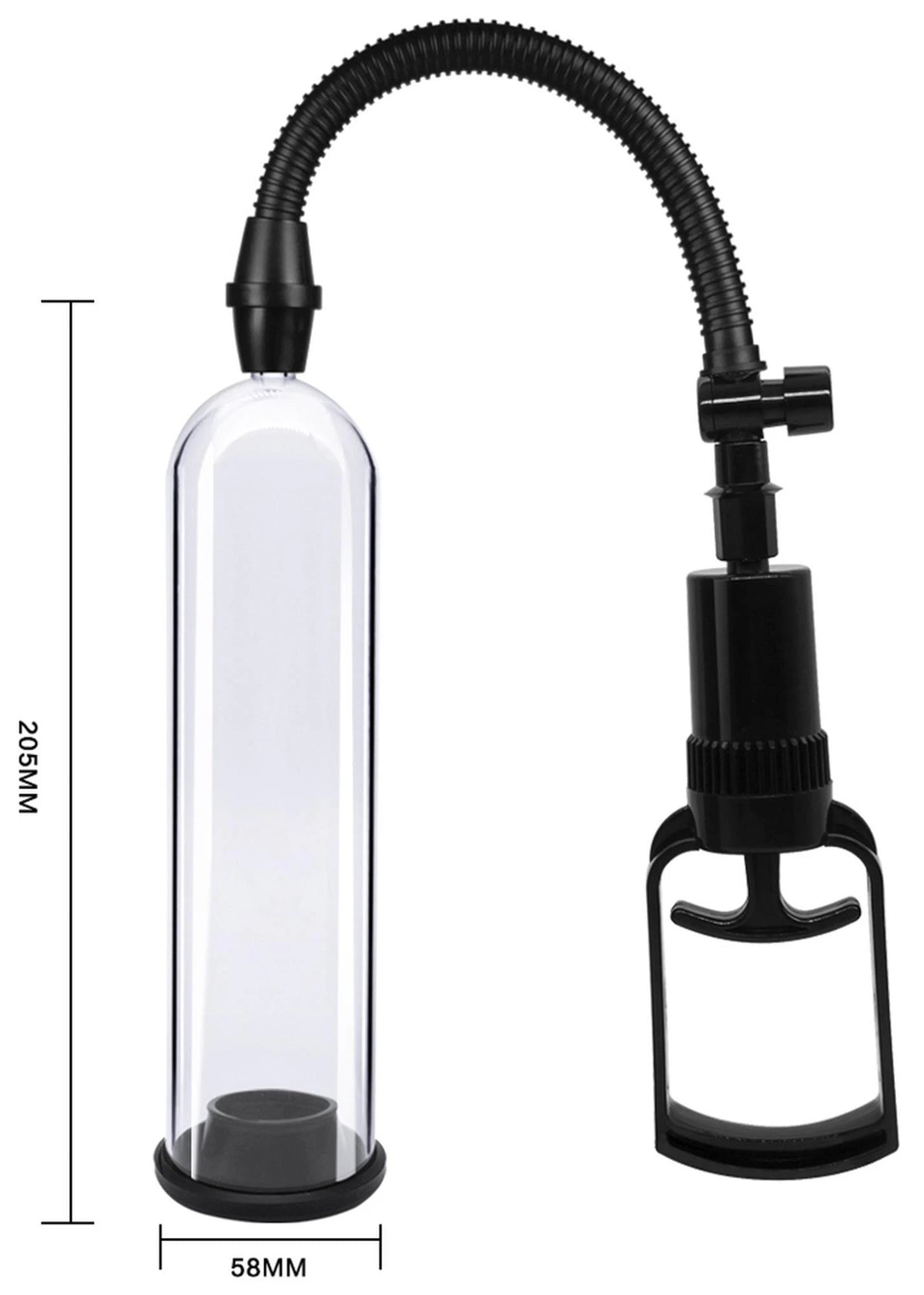 Pénisz pumpa Powerpump MAX 0.2 Black&Clear – átlátszó | Favorites