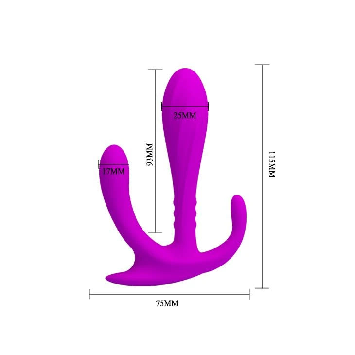 Massaggiatore prostatico Edgar – impermeabile, fucsia | Pretty Love