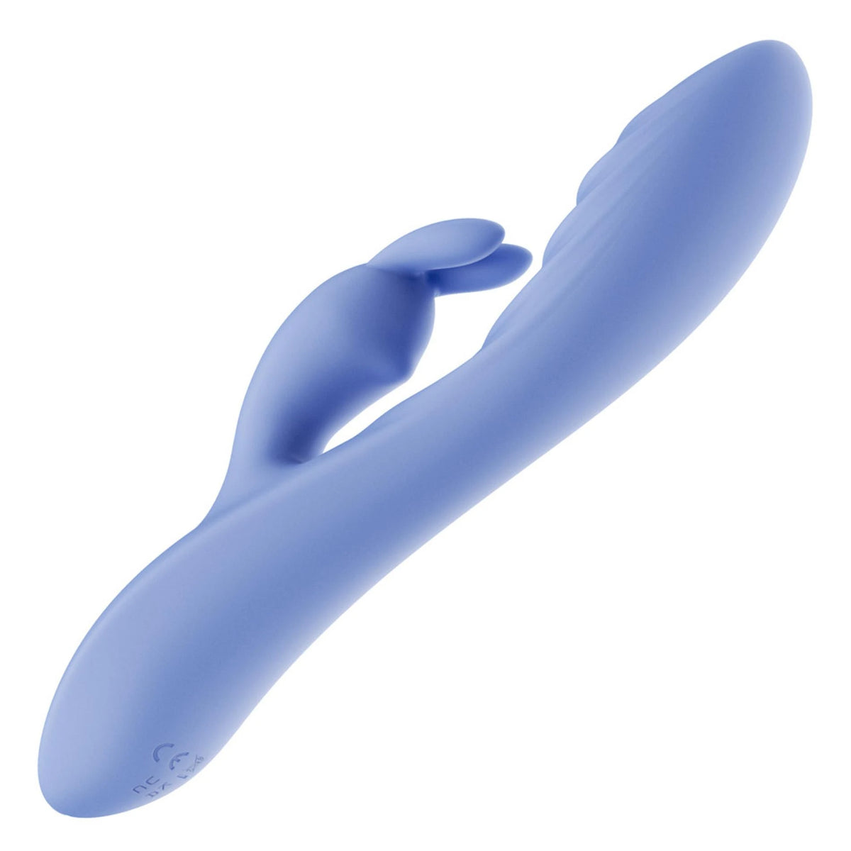 Rabbit vibrátor L'Allure Swirl – újratölthető, kék | Lovetoy