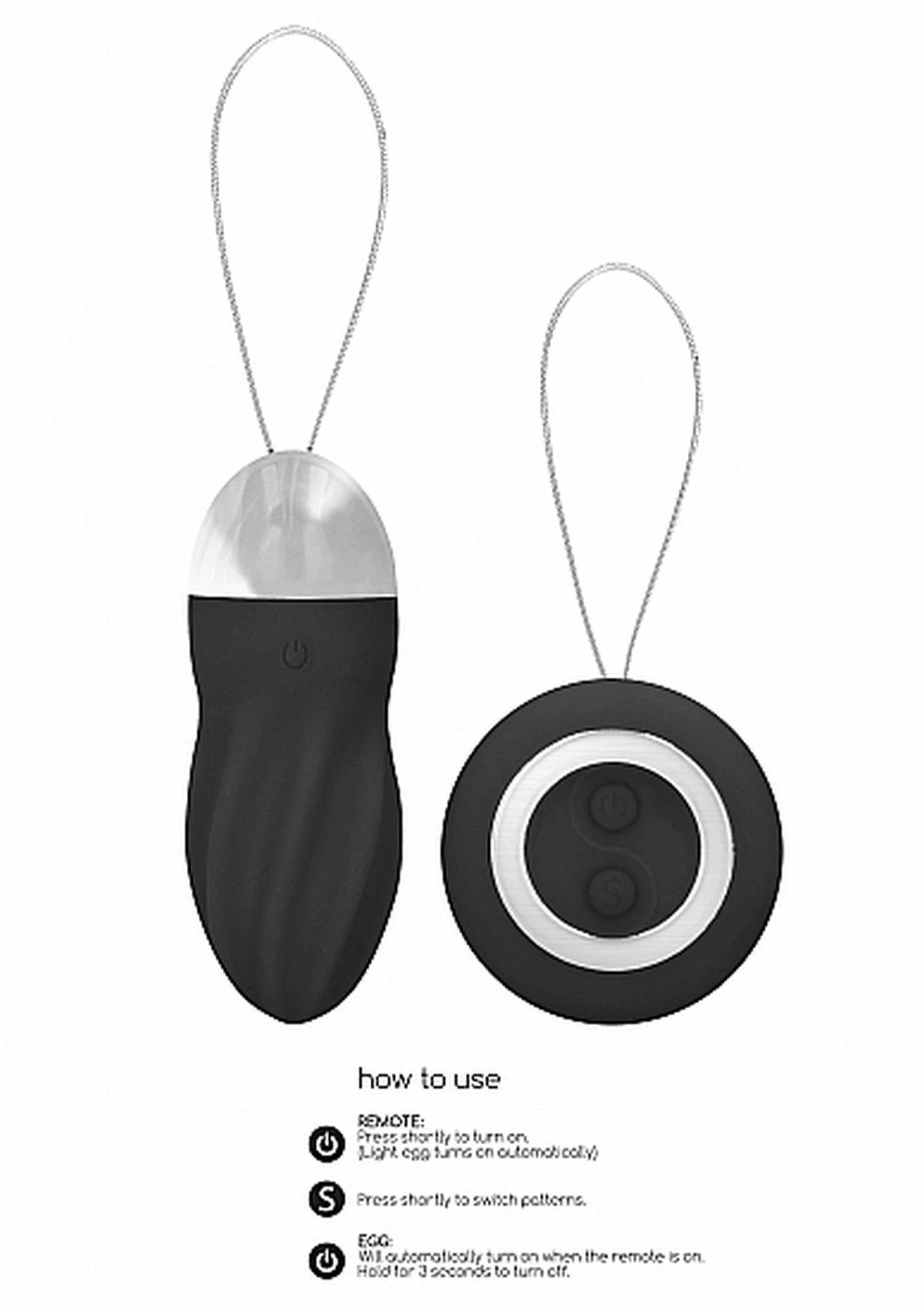 George - Wireless Egg with Remote Control